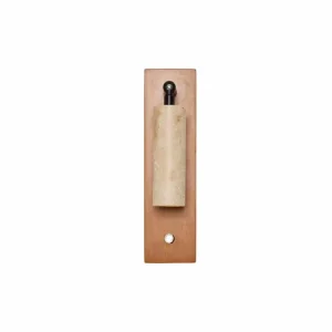 Beställ nu Orvyn Vägglampa 13 cm Beige Ek - Belysning & el