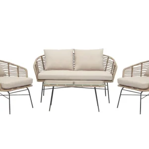 Utemöbelgrupp Torino Lounge beige - Trädgård & spabad Lågt pris