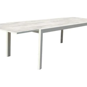 Erbjudandepris Utebord Palermo, utdragbart 200-300*100 cm beige - Utemöbler