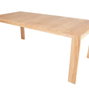 Utomhusbord Palu matbord 210*90 cm naturlig färg - Utemöbler Kundfavorit