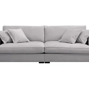 Rabatt Scandinavian Choice Rossita Lyx 3-sits Extra djup Soffa i Chenille Grå - Möbler