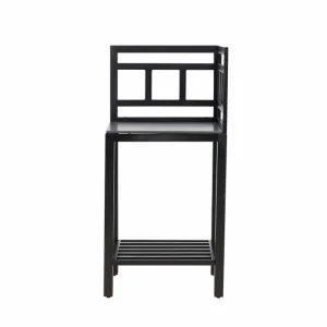 Kampanj Venture Home Alicante garden kitchen corner table black/fiber concrete Svart - Trädgård & spabad