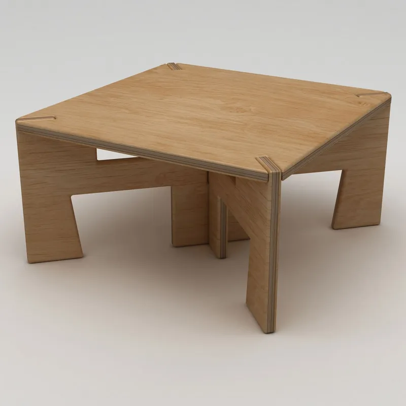 Vetira Soffbord 75 cm Naturträ - Möbler Expressleverans