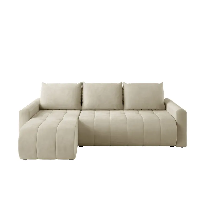 Utförsäljning Fynrican 3-sits Bäddsoffa med divan Polo 872 (beige) - Möbler