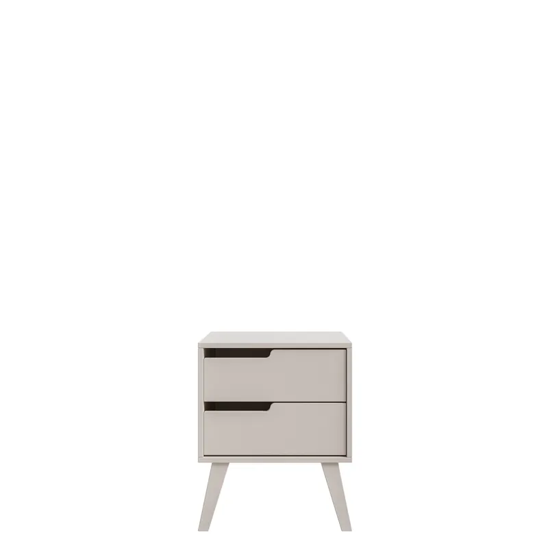 Virello Sängbord 45 cm beige - Möbler Kundfavorit