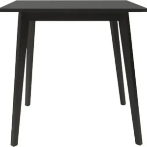 Köp online Asti matbord 80 x 80 cm - Svart Svart - Möbler
