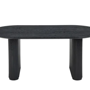 Trygg betalning Callum matbord 180x90 cm - Svartbetsad ek Svartbetsad ek - Möbler