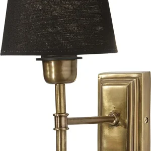 Classic vägglampa - Antikmässing - 20 cm antikmässing - Belysning & el Snabb leverans