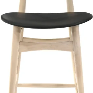 Florence barstol whitewash - Sitthöjd 69 cm Whitewash/svart - Hushåll Billig