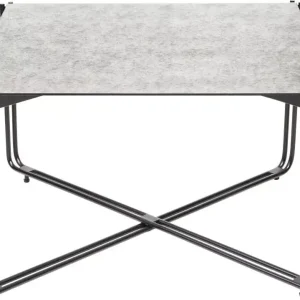 Lori soffbord 75x75 cm - Antikfärgad spegelglas Antiksilver spegelglas - Möbler Bästa pris