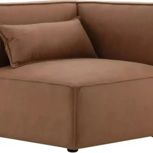 Luxury modulsoffa - Hörndel vänster - Brun Brun - Möbler Kundfavorit