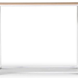 Nyhet Marble II sidetable Frame white Vit - Möbler