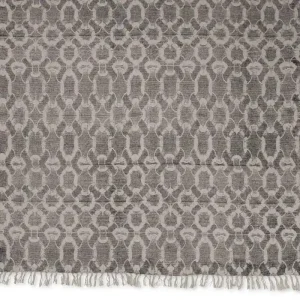 Bästa pris Stentvättad bomullsmatta Manchester Svart - 160 cm rund svart - Textil & mattor