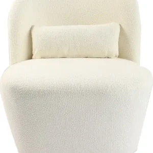 Lågt pris Snurrbar 360º fåtölj - Beige teddy - Möbler