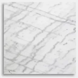 Vit marmorskiva 27x27 cm Vit - Möbler Rea