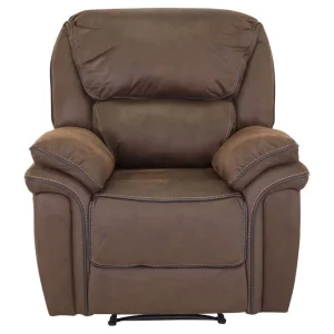 Reclinerfåtölj brun (Mikrofiber) - Riverdale Brun - Möbler Premium