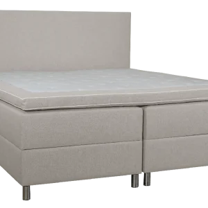 Säng med förvaring beige 160x200 cm beige - Möbler Billigare