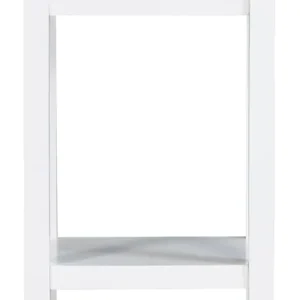 Endast denna vecka Sängbord 75 cm högt vitt cement topp Vit/cement - Möbler