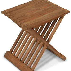 Saltö fällbart sidobord i teak Teak - Möbler Nyhet
