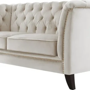 Reapris Soffa 2-sits chesterfield beige - Milton Beige - Möbler