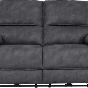 Beställ nu Soffa 2-sits elektrisk ställbar recliner - Grå Grå - Möbler