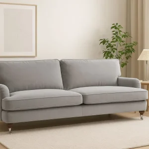 Soffa Howard Watford Deluxe 187 cm - Ljugrå Ljusgrå - Möbler Fynd
