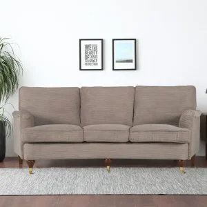Soffa Howard Watford Deluxe 225 cm Beige - Möbler Billig