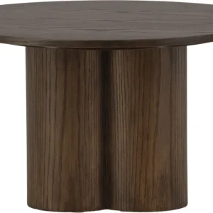 Billigare Soffbord Ø80 cm mocka - Olivia Mocka - Möbler