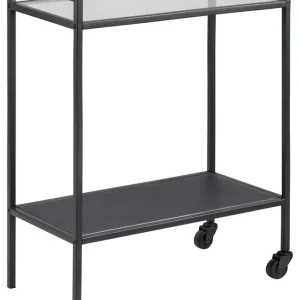 Fynd Serveringsvagn Seaford 60x30x75 cm Svart - Möbler