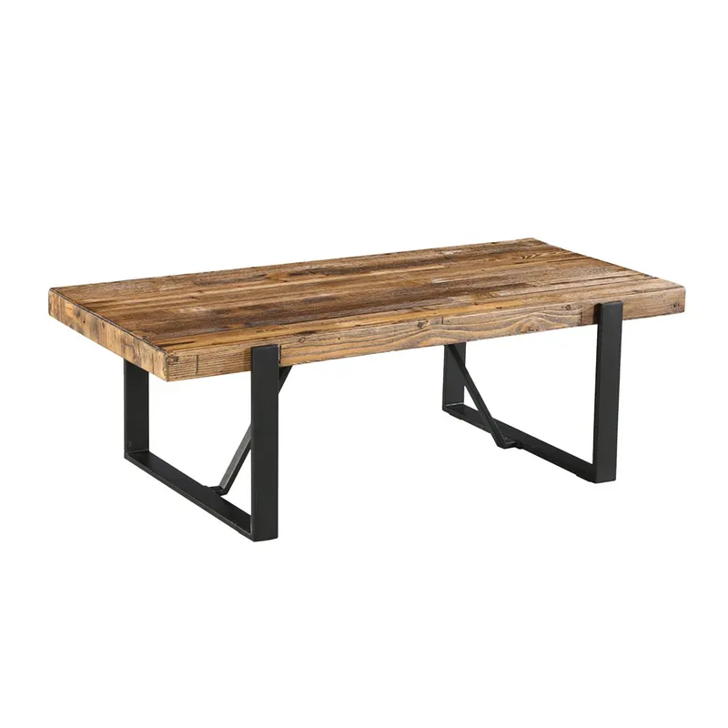 Begränsad tid Soffbord Ironbridge 132x66x43,5 cm Furu Brun - Möbler