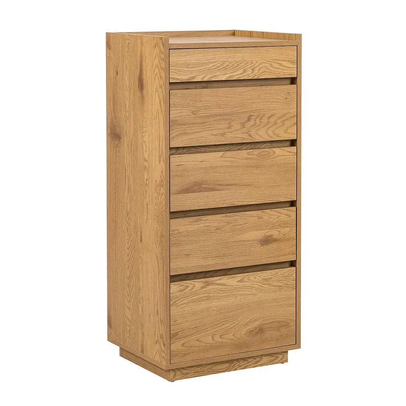 Beställ idag Sideboard Sacha melamin med ekbark 50x40x109 cm ekbark - Förvaring