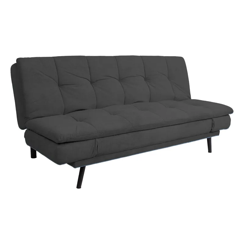 Bäddsoffa Roxy 189x88x91 cm Mörkgrå - Möbler Endast denna vecka
