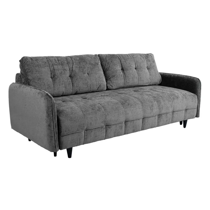 Bäddsoffa Sarita 3-sits Grå - Möbler Erbjudande