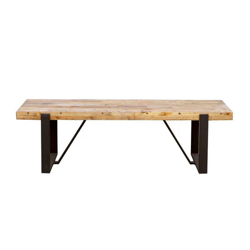 Bänk Ironbridge 150x40x46 cm furu brun - Möbler Erbjudandepris