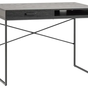 Bästa pris Skrivbord Seaford 110x45x75 cm Svart - Möbler