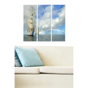 Tavla Scenic 3-pack Flerfärgad - Inredning & dekor Kundfavorit