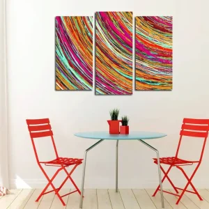 Begränsat antal Dekorativ Canvastavla 3-Delar 45x20 cm - Inredning & dekor