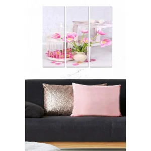 Canvastavla Floral 3-pack Flerfärgad - Inredning & dekor Endast denna vecka