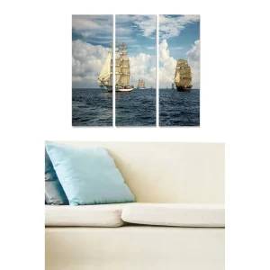 Begränsat antal Tavla Scenic 3-pack Flerfärgad - Inredning & dekor