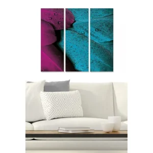 Canvastavla Abstract 3-pack Flerfärgad - Inredning & dekor Utförsäljning