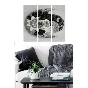 Beställ nu Canvastavla Floral 3-pack Flerfärgad - Inredning & dekor