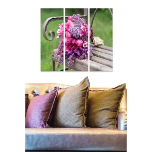 Snabb frakt Tavla Floral 3-pack Flerfärgad - Inredning & dekor