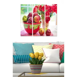 Begränsat antal Tavla Floral 3-pack Flerfärgad - Inredning & dekor