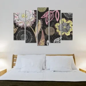 Begränsad tid Dekorativ Canvastavla 5-Delar 70x20 cm - Inredning & dekor