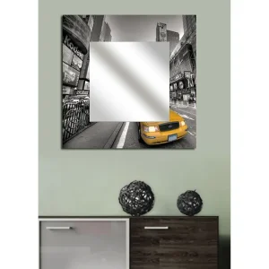 Armavir Dekorspegel 50x50 cm City New York - Inredning & dekor Snabb leverans