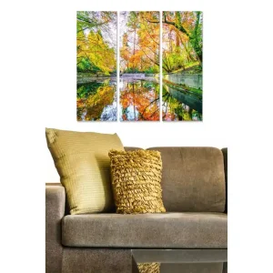 Trygg betalning Canvastavla Scenic 3-pack Flerfärgad - Inredning & dekor