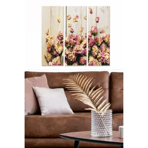 Canvastavla Floral 3-pack Flerfärgad - Inredning & dekor Beställ idag