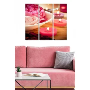 Begränsat antal Canvastavla Floral 3-pack Flerfärgad - Inredning & dekor