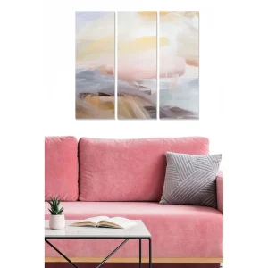 Canvastavla Abstract 3-pack Flerfärgad - Inredning & dekor Populärt val