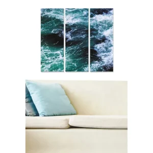 Beställ nu Canvastavla Nautical 3-pack Flerfärgad - Inredning & dekor